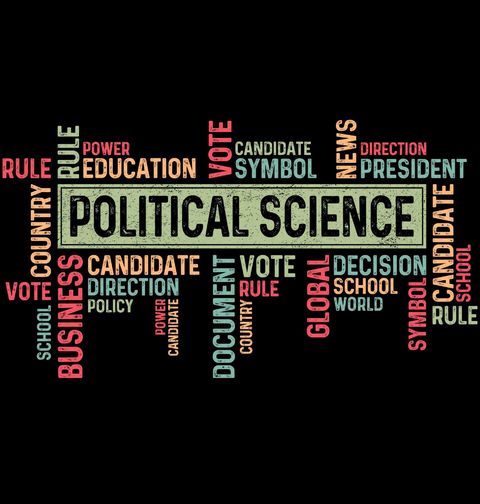 Obrázek produktu Dámské tričko Politologie Political Science
