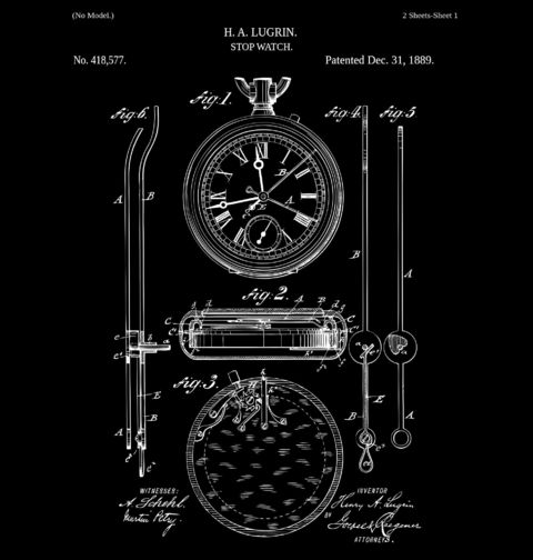 Obrázek produktu Pánské tričko Stopky Patent H. A. Lugrin