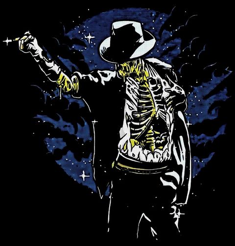 Obrázek produktu Dámské tričko Michael Jackson Thriller Moonwalker