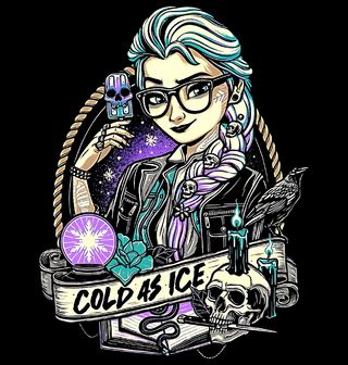 Obrázek 2 produktu Pánské tričko Elsa Ledová královna Cold as Ice