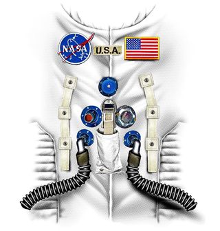 Obrázek 2 produktu Dětské tričko NASA Skafandr