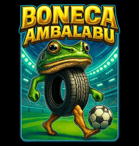 Obrázek produktu Dámské tričko Fotbalista Boneca Ambalabu