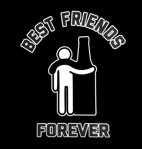 Obrázek produktu Pánské tričko Já a pivo! Best Friends Forever