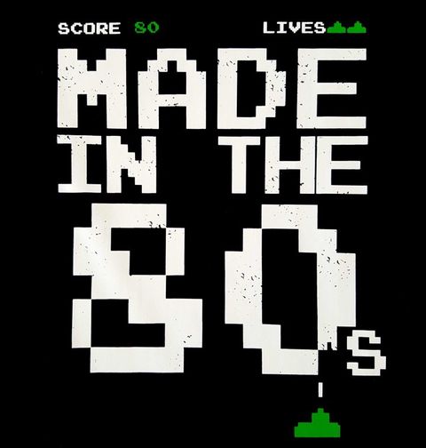 Obrázek produktu Dámské tričko Made in the 80s Narozen v Osmdesátkách