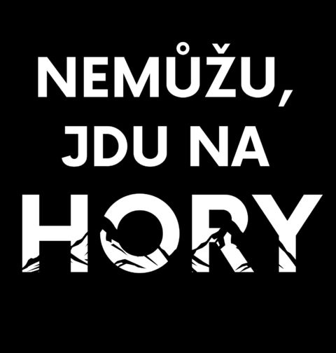 Obrázek produktu Pánská mikina Nemůžu, jdu na hory