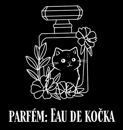 Obrázek produktu Pánské tričko Parfém Eau de Kočka