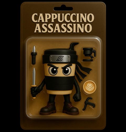 Obrázek produktu Dětské tričko Akční Figurka Cappuccino Assassino