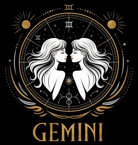 Obrázek produktu Dámské tričko Znamení Horoskopu Blíženci Gemini