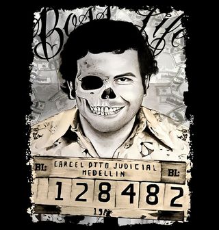 Obrázek 2 produktu Dámské tričko Nesmrtelný Pablo Escobar