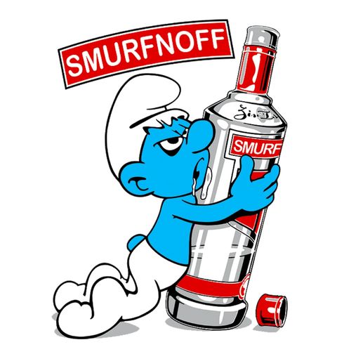 Obrázek produktu Pánské tričko Smurfnoff