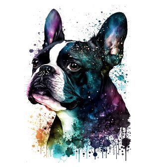 Obrázek 2 produktu Dámské tričko Bostonský teriér Boston terrier