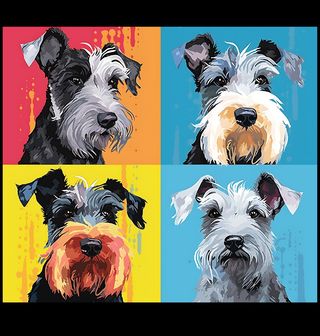Obrázek 2 produktu Dámské tričko Pop-art Knírač malý