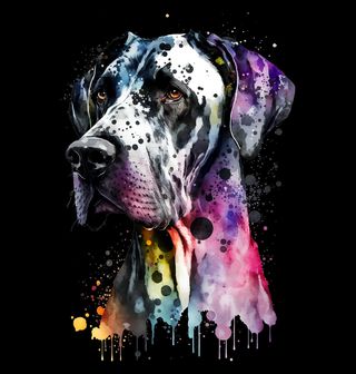 Obrázek 2 produktu Pánské tričko Německá doga Great Dane