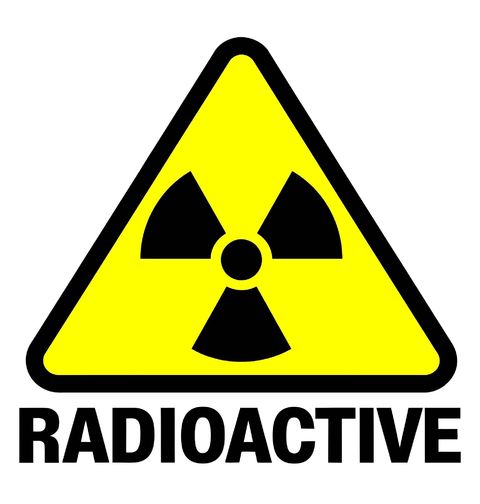Obrázek produktu Dámské tričko Pozor: Radioaktivita