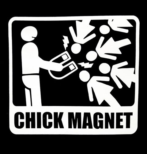 Obrázek produktu Dětské tričko Magnet na ženy, Chick Magnet