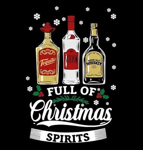 Obrázek produktu Pánská mikina Vánoční Panák Christmas Spirits