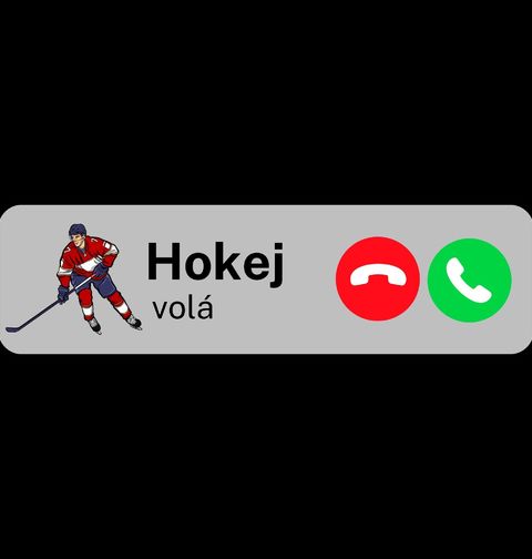 Obrázek produktu Dámské tričko Hokej Volá Příchozí Hovor
