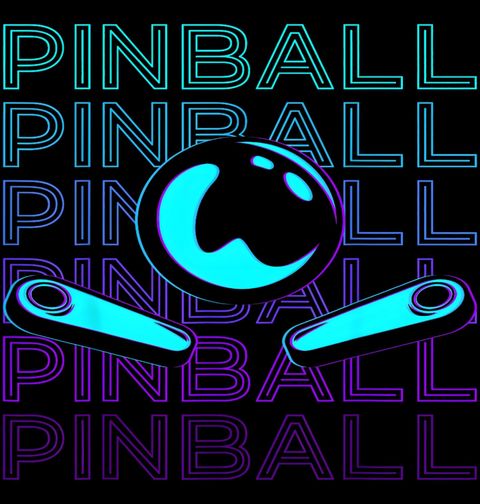 Obrázek produktu Pánské tričko Neonový Pinball