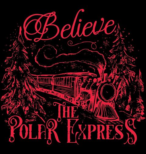 Obrázek produktu Pánské tričko Polární expres Věř v Kouzlo Vánoc Believe