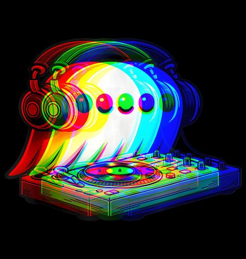 Obrázek produktu Dámské tričko DJ Duch Glitch Ghost