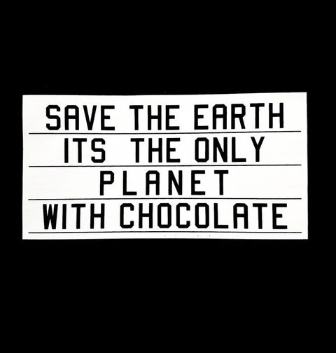 Obrázek produktu Dětské tričko Save the Earth! Jediná planeta s čokoládou!