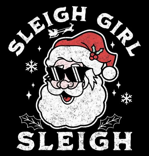 Obrázek produktu Dámské tričko Cool Santa Sleigh Girl Sleigh
