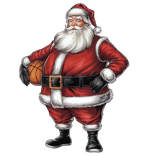 Obrázek produktu Dámské tričko Santa Basketbalista