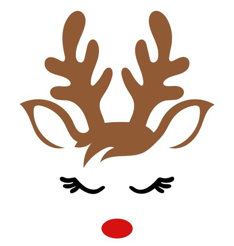 Obrázek produktu Dámské tričko Roztomilý Sob Rudolf