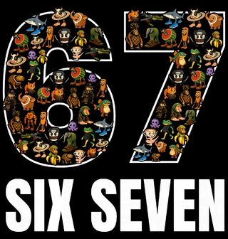 Obrázek 2 produktu Dámské tričko Italský Brainrot Six Seven 67