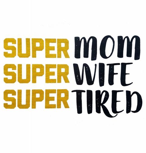 Obrázek produktu Dámské tričko Super Mom Super Wife Super Tired