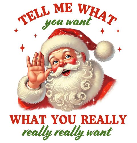 Obrázek produktu Pánské tričko Zvědavý Santa