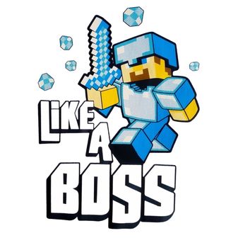 Obrázek 2 produktu Pánské tričko Minecraft Diamantový meč