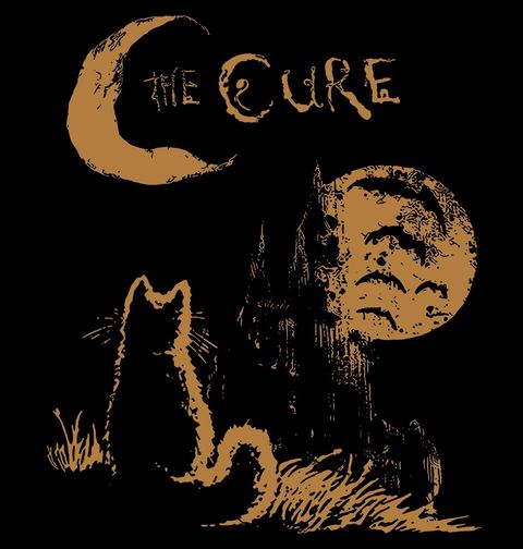 Obrázek produktu Dámské tričko Gotická Kočka The Cure
