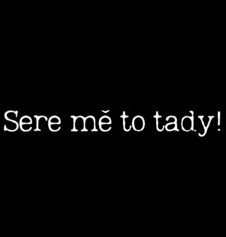 Obrázek 2 produktu Pánské tričko Sere mě to tady!