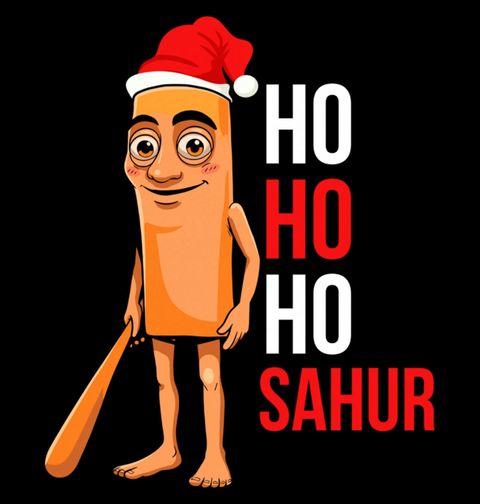Obrázek produktu Dámské tričko Vánoční Ho Ho Ho Sahur