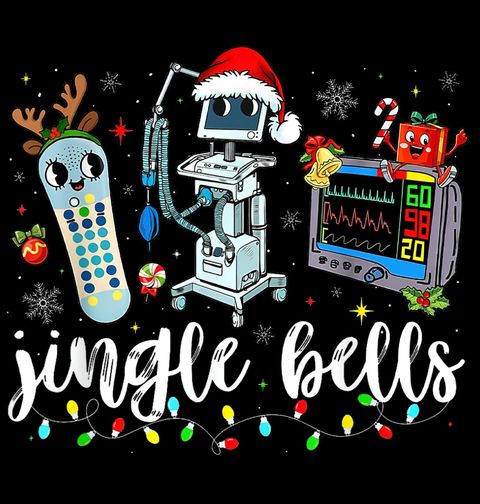 Obrázek produktu Dámské tričko Vánoční Pohotovost Jingle Bells