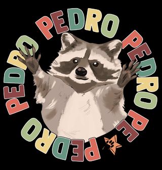 Obrázek 2 produktu Dětské tričko Retro Mýval Pedro Pedro Pedro Pedro