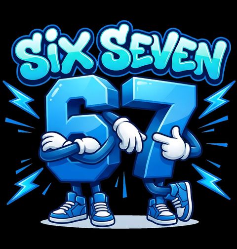 Obrázek produktu Dětské tričko Cool Postavičky 67 Six Seven
