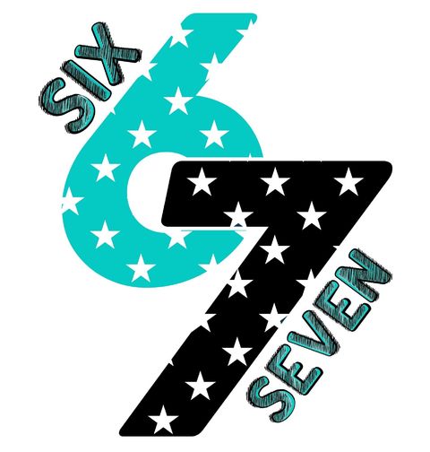 Obrázek produktu Dámské tričko Hvězdné Číslo 67 Six Seven Meme