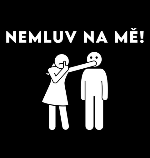 Obrázek produktu Pánská mikina Manželská pravidla - Nemluv na mě!