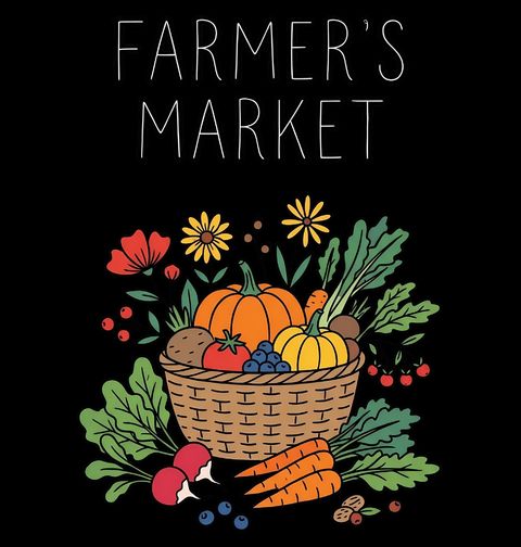 Obrázek produktu Dámské tričko Farmářské Trhy Farmer’s Market