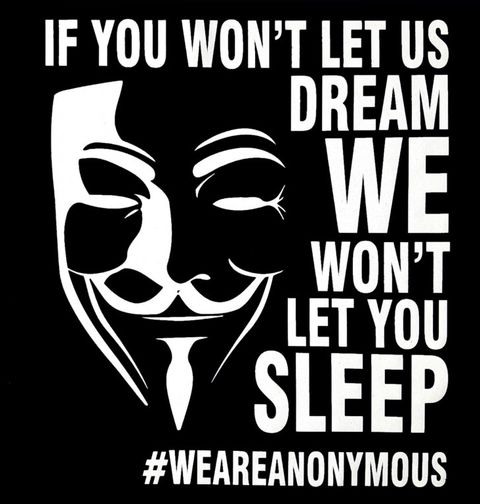 Obrázek produktu Dětské tričko Anonymous WE ARE ANONYMOUS