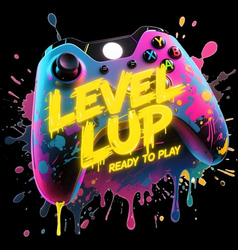 Obrázek produktu Dámské tričko Herní Ovladač LEVEL UP