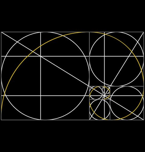 Obrázek produktu Dětské tričko Zlatý Řez v Geometrii