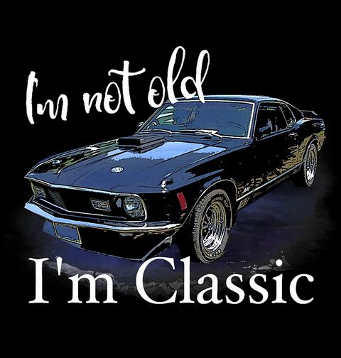 Obrázek produktu Dámské tričko Nejsem starý, jsem klasika I’m not old I’m classic