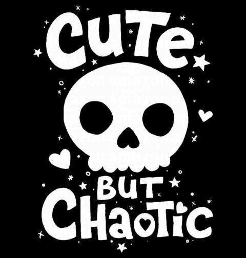 Obrázek produktu Dámské tričko Roztomilá, ale chaotická Cute but Chaotic