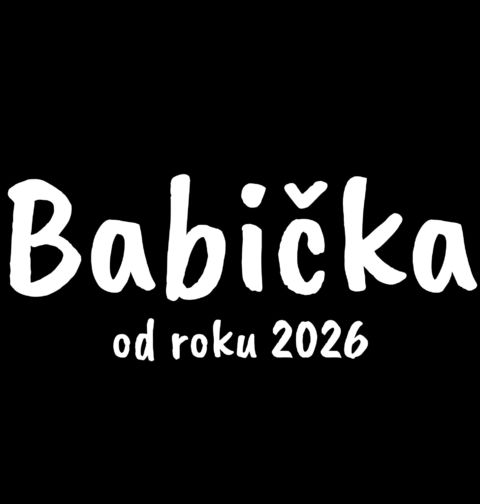 Obrázek produktu Dámské tričko Babička od roku 2026