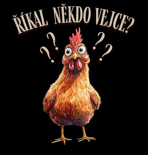 Obrázek produktu Dětské tričko Říkal někdo vejce?