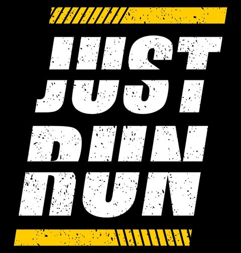 Obrázek produktu Pánské tričko Prostě Běž Just Run