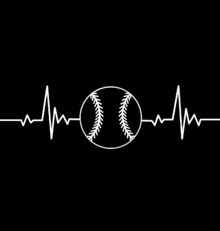 Obrázek 2 produktu Dámské tričko Kardiogram a Baseballový míček